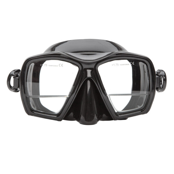 XS Scuba Gauge Reader Mask in Black/Black(NEW) - MA290BS